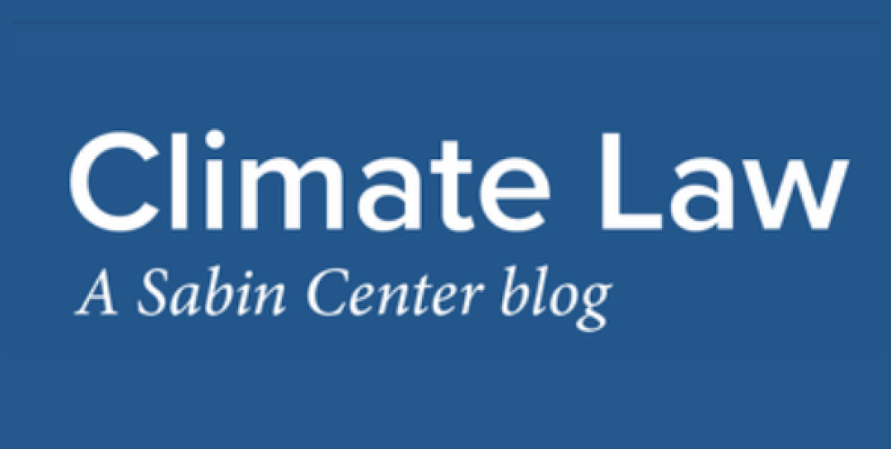 Climate Law Blog