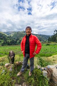 Saúl in seiner Heimat Huaraz