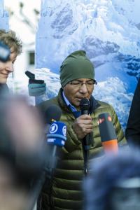 Pressestatement von Saúl