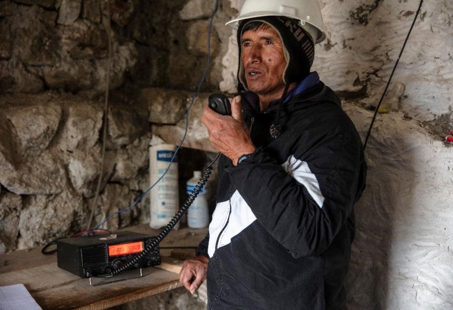 Gletscherwächter Victor Morales