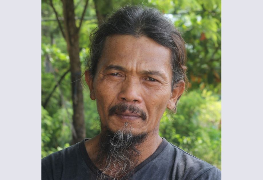 Climate plaintiff Bobby Pari Island Holcim Portrait of Bobby (climate change complainant from Indonesia)
