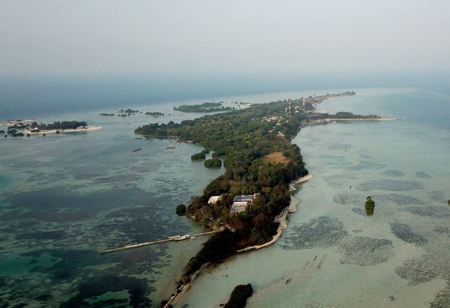 Indonesian island of Pari  Indonesian island of Pari