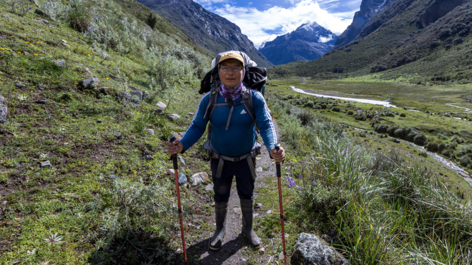 Saúl am Quillcayhuanca