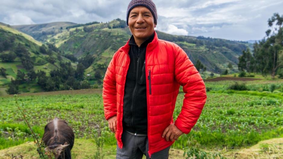 Saúl in seiner Heimat Huaraz