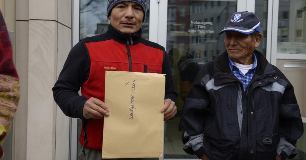 Peruvian farmer Saúl Luciano Lliuya RWE