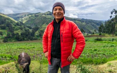 Saúl in seiner Heimat Huaraz